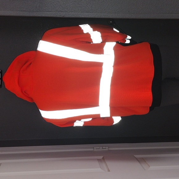 Reflective safety pullover sweatshirt - Picture 7 of 7